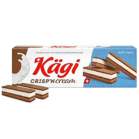 Wafelki Kägi Crisp'n Cream Milk 110g