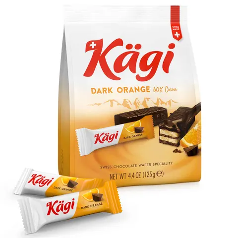 Wafelki Kägi Dark Orange Minis 125g