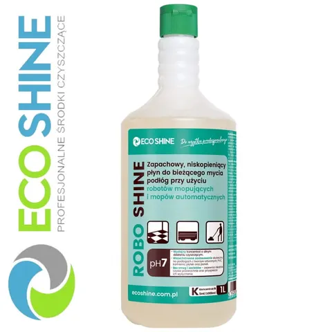 ECO SHINE ROBO SHINE 1L -płyn do robotów mopujących i mopów elektrycznych
