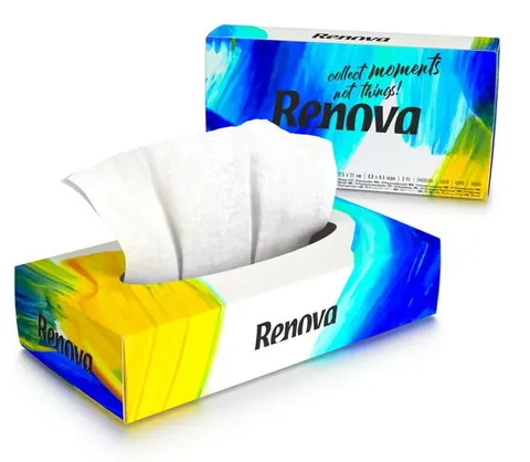 Wyciągane chusteczki higieniczne Renova Moments 70szt
