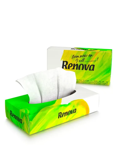Wyciągane chusteczki higieniczne Renova From Now On 70szt