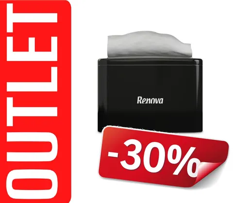 Czarny serwetnik Renova OUTLET