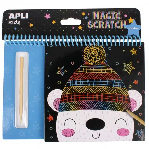 Zdrapywanki dla Dzieci Winter / Apli Kids