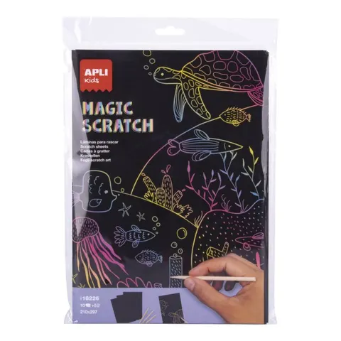 Zdrapywanki dla Dzieci Magic Scratch A4 / Apli Kids