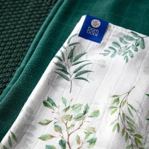 Pieluszka Bambusowa Classic Oliwkowy Sad / Bamboo Line