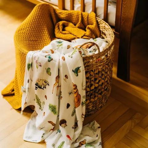 Otulacz Bambusowy Woods / Layette