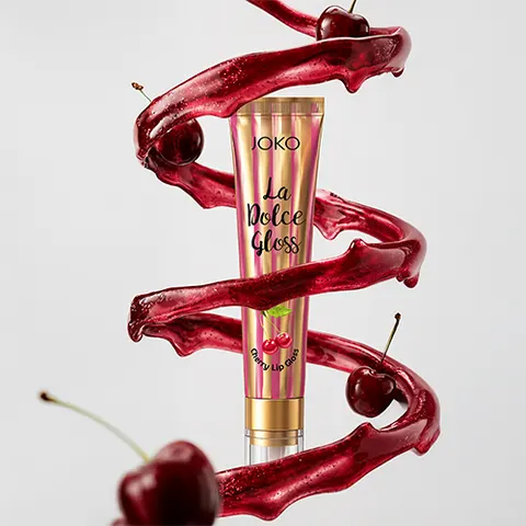 JOKO La Dolce Gloss błyszczyk cherry