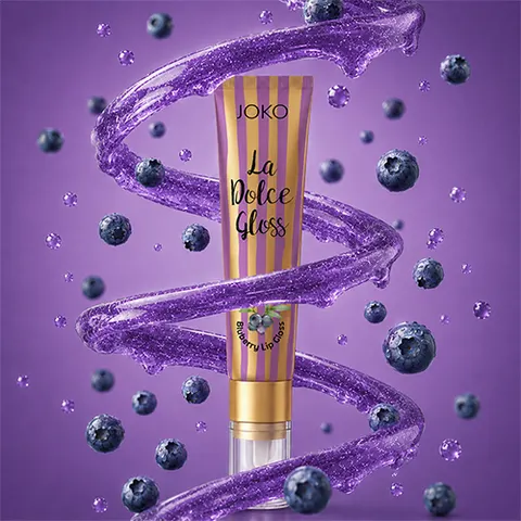 JOKO La Dolce Gloss błyszczyk blueberry