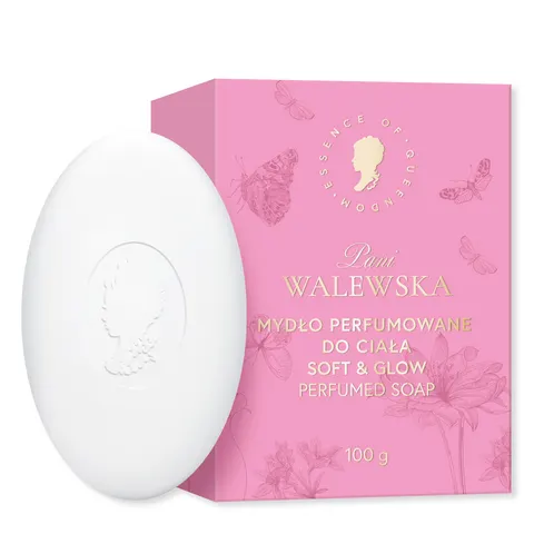 PANI WALEWSKA Soft&Glow Perfumowane mydło w kostce