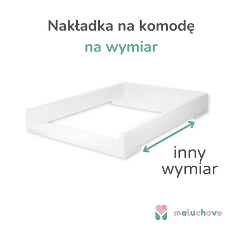 Nakładka na wymiar - przewijak na komodę