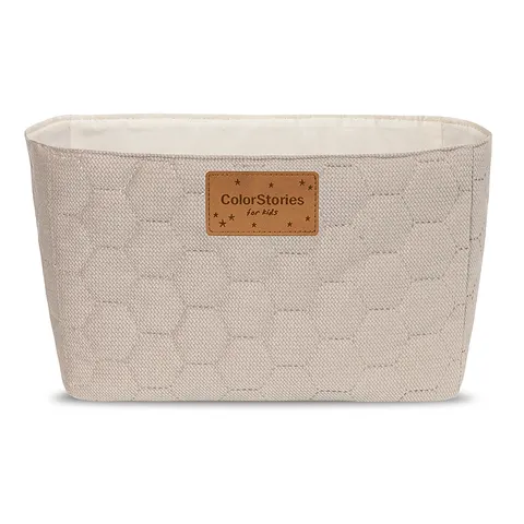 Pojemnik - organizer na akcesoria Velvet Capuccino, 16x24 cm