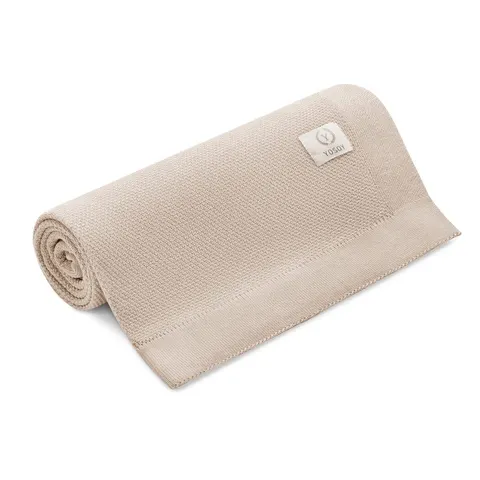 Kocyk bambusowy PALERMO sunny beige, 100×80 cm - YOSOY