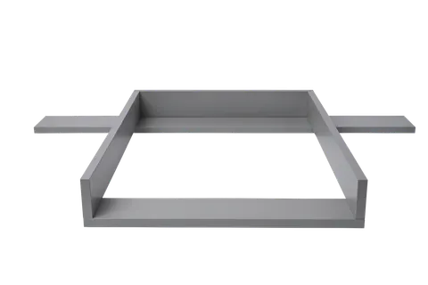 Nakładka przewijak na komodę Gullaberg Ikea (99x48x100 cm) z blendą Szara