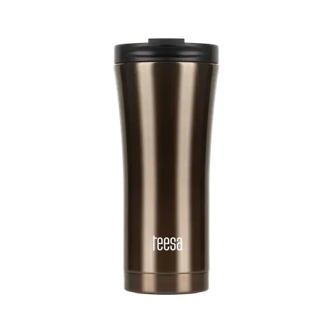 Kubek termiczny Teesa 500 ml brązowy