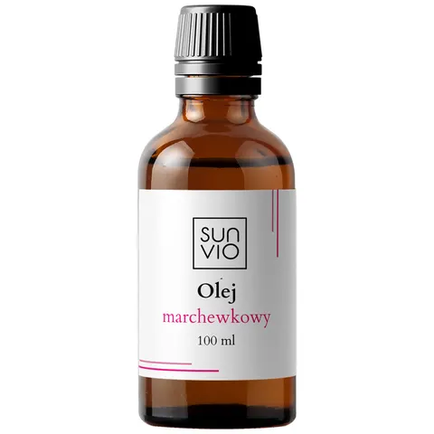 SunVio Olej marchewkowy surowiec kosmetyczny 100 ml