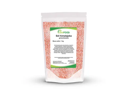 DeliFOOD Sól himalajska granulowana 1000g