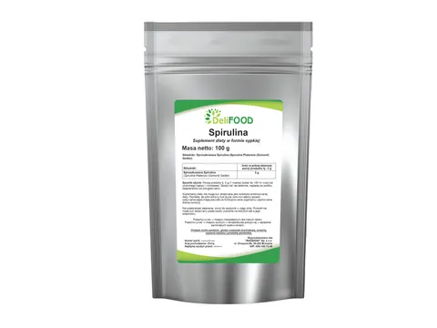 DeliFOOD Spirulina proszek 100g