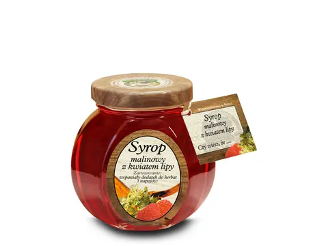 Fungopol Syrop malinowy z kwiatem lipy 200 g