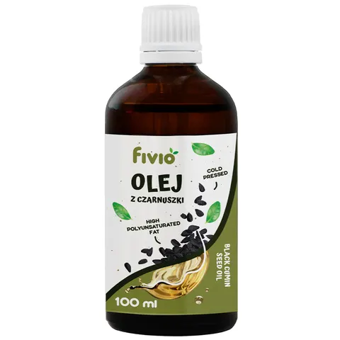 fivio Olej z czarnuszki zimnotłoczony 100ml