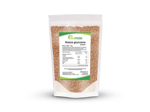 DeliFOOD Kasza gryczana palona 1000g