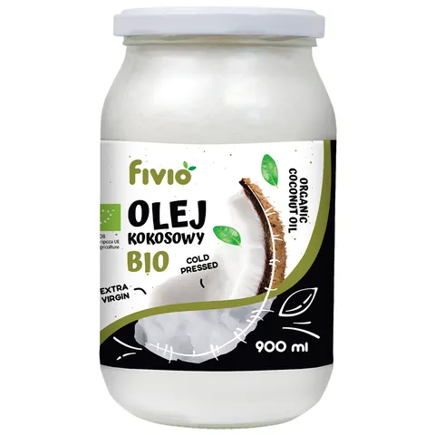 fivio BIO Olej kokosowy nierafinowany 900ml