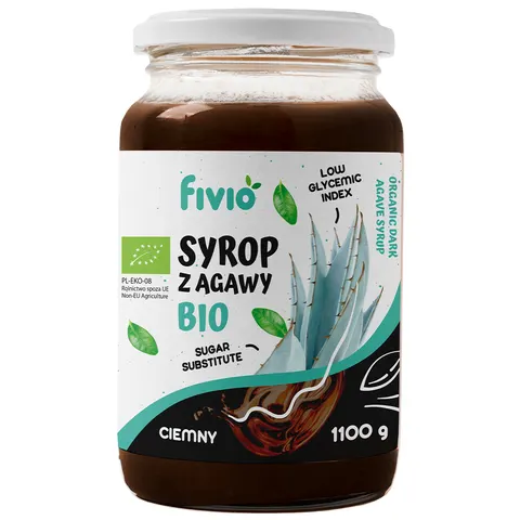 fivio BIO Syrop z agawy ciemny 1100G