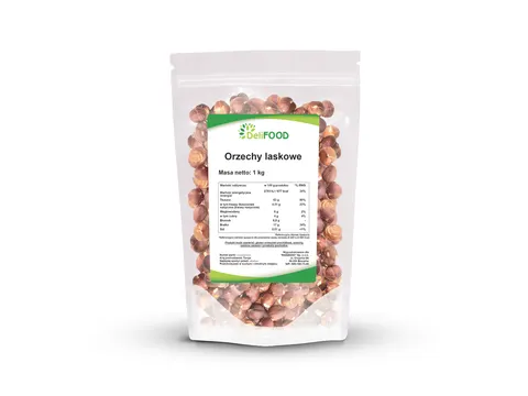 DeliFOOD Orzechy laskowe łuskane 1 kg