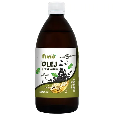 fivio Olej z czarnuszki zimnotłoczony 500ml