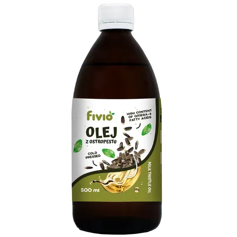 fivio Olej z ostropestu zimnotłoczony 500ml