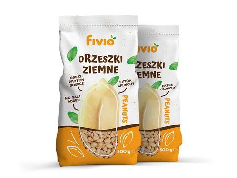 fivio Orzechy ziemne bez soli 1 kg