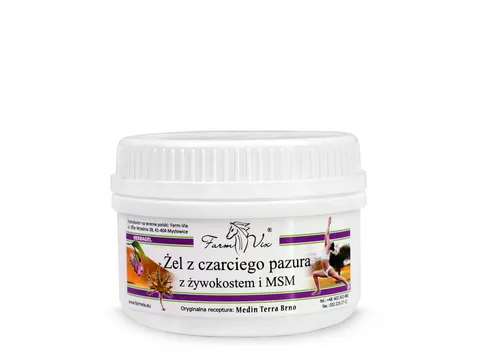 FARM VIX Żel z czarciego pazura z żywokostem i MSM 350g