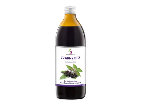 Symbiotics Sok z czarnego bzu 1000ml - Symbiotics