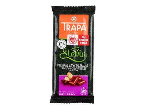 Trapa Czekolada mleczna crunchy Trapa 75g