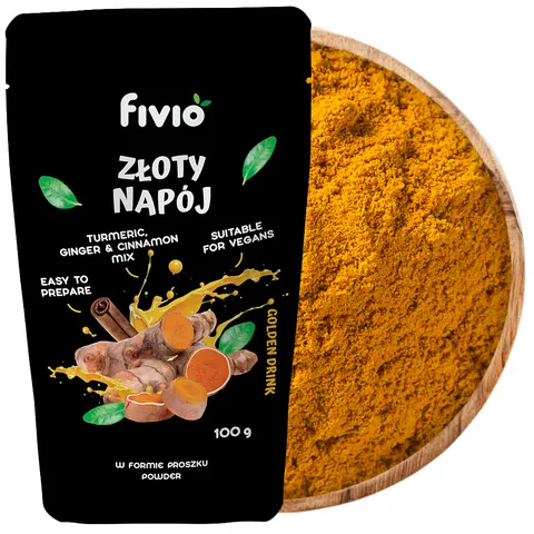 fivio Złoty napój proszek 100g