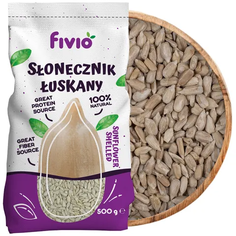 fivio Słonecznik łuskany 500g