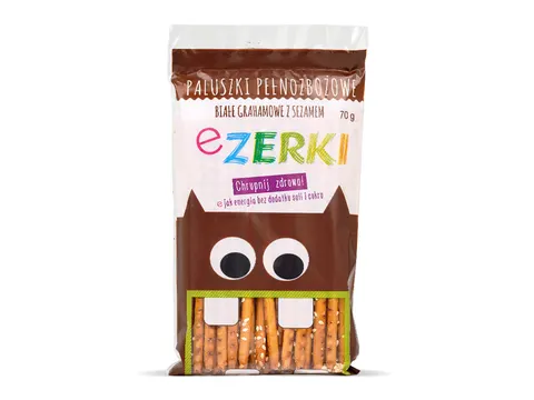 PROSTO i w drogę Paluszki eZERKI grahamowe z sezamem 70g