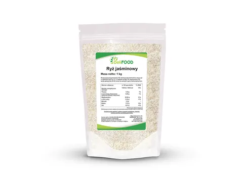 DeliFOOD Ryż jaśminowy 1 kg