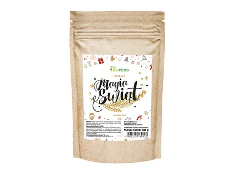 DeliFOOD Herbata zielona Magia Świąt 50g