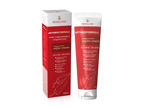 NEOCLINIC Maść Rozgrzewająca z Kapsaicyną 100ml - NEOCLINIC