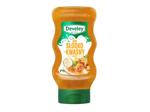 DEVELEY Sos słodko-kwaśny łagodny 460g Develey