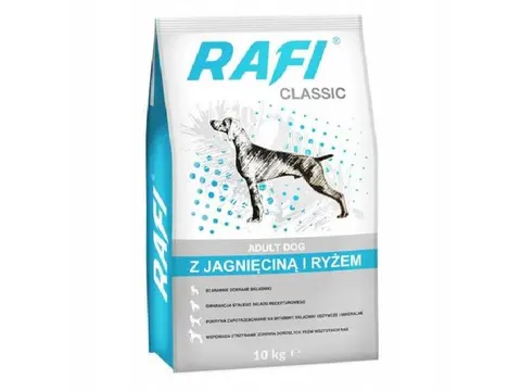 RAFI Sucha karma sucha dla psa z jagnięciną 10 kg