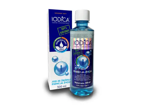 Naturalny koncentrat jodu 300ml IODICA
