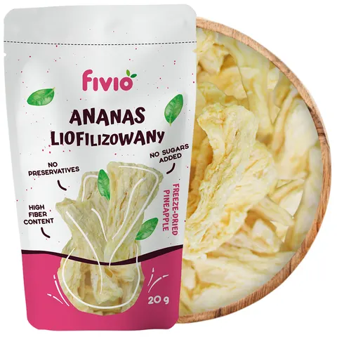 fivio Ananas liofilizowany 20g