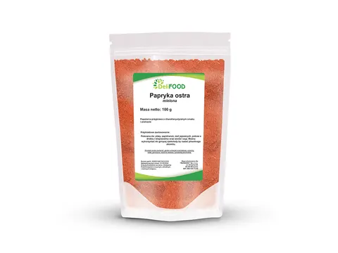DeliFOOD Papryka ostra mielona 100g