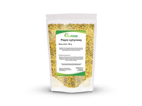 DeliFOOD Pieprz cytrynowy - 100g
