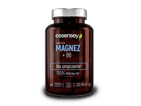 Essensey Magnez i Witamina B6 90 kapsułek