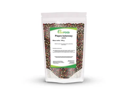 DeliFOOD Pieprz kolorowy ziarno 100g