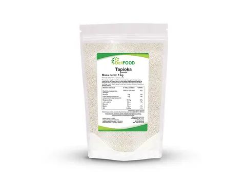 DeliFOOD Tapioka granulki 1 kg
