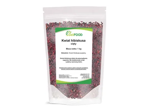 DeliFOOD Kwiat Hibiskusa cięty 1000g