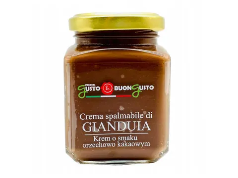 Gusto & Buon Gusto Krem Gianduia (orzechy laskowe i kakao) 200g